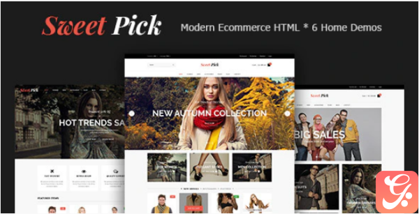 Sweet Pick Modern E commerce HTML Template