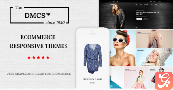 The DMCS Ecommerce HTML Responsive Template