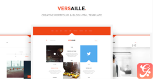 Versaille - Personal Blog HTML5 Template