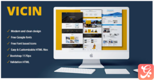 Vicin | Multipurpose Construction & Plumbing HTML Template