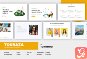 Touraza | Tour Elementor Template Kit