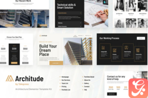 Architude | Architecture Elementor Template Kit