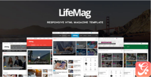 LifeMag - Responsive HTML Magazine Template