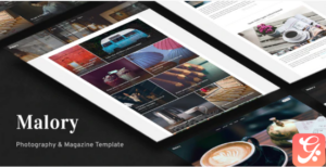 Malory - Photography Template for Photographers