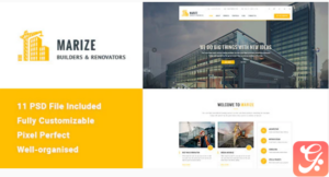 Marize - Construction & Building HTML Template