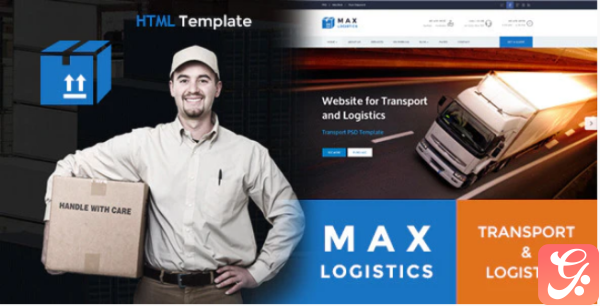 Max Logistics Responsive HTML Template