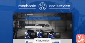 Mechanic - Car Service & Repair Workshop Template