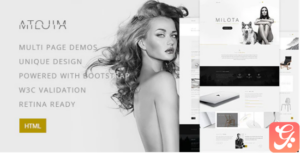 Milota — Modern Personal/Studio Portfolio and Blog HTML Template