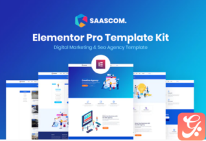 Saascom - Digital Marketing & SEO Agency Template Kit