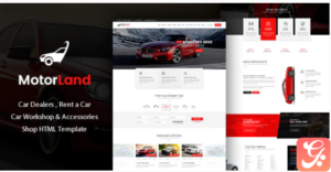 Motorland - Car Dealer Template