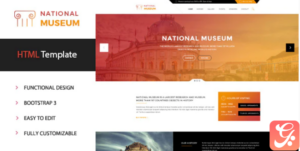 Museum - Premium HTML Template