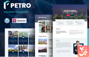 Petro - Industrial Elementor Template Kit