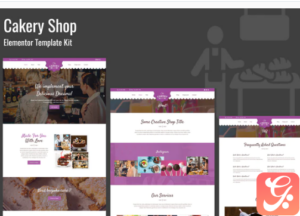 Cakeryshop - Bakery Business Template Kit