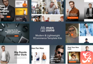 Menzone - Modern eCommerce Template Kit