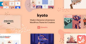 Kyoto - Innovative Portfolio Theme for Creatives