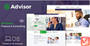 Advisor | Consulting, Business, Finance Template