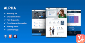 Alpha - Business Consulting and Financial Services HTML Template