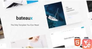 Bateaux - Creative Multi-Purpose HTML Theme