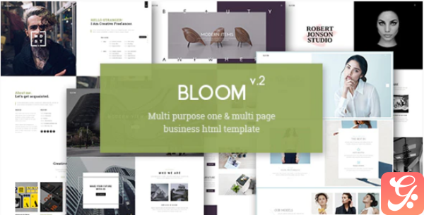 Bloom One Multi Page Business HTML Template