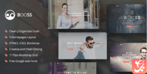 Booss | Creative Multipurpose Marketing HTML Template