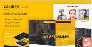 Caliber - Creative Multi Purpose HTML Template