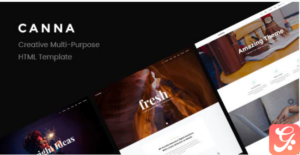 Canna – Creative Multi-Purpose HTML Template
