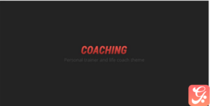 COACHING - Personal Trainer Template