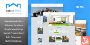 Estate Pro - Responsive HTML Template