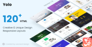 Yolo | Responsive Multi-Purpose HTML Template