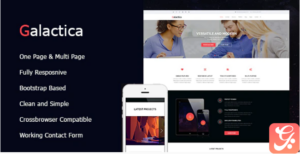 Galactica - Premium HTML Theme