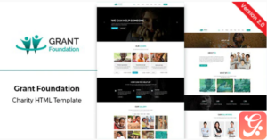 Grant Foundation – Nonprofit Charity HTML Template