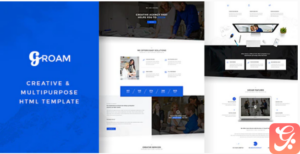 GROAM - Multipurpose HTML Template