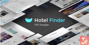 Hotel Finder - Online Booking HTML Website Template