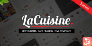 LaCuisine - Restaurant HTML Theme