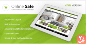 Online Sale - Responsive HTML5 eCommerce Template