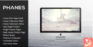 Phanes - Responsive Unique HTML5 Template