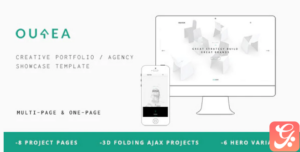 Ourea - Creative Portfolio / Agency Template