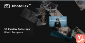 Photollax - Creative Photography WordPress Theme