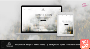 Portland — Creative Coming Soon & Maintenance Mode Template