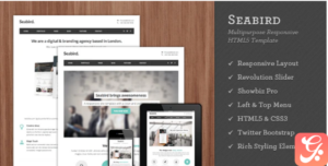 Seabird - Multipurpose Responsive HTML5 Template