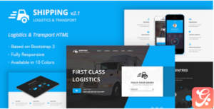Shipping - Logistics & Transport HTML Template