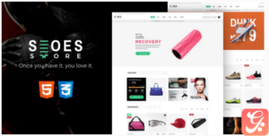 Shoes - eCommerce HTML5 Template