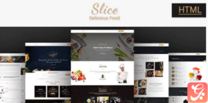 Slice Restaurant - Responsive Bootstrap Template