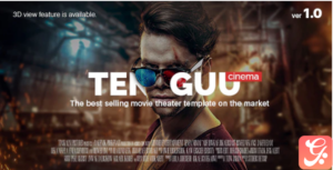 Tenguu Cinema - Movie theatre HTML Template