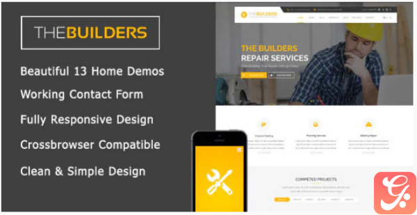 The Builders Construction HTML Template