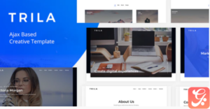 Trila - Ajax Based Creative Template