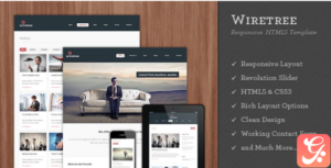 Wiretree - Responsive HTML5 Template