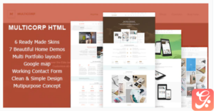 Multicorp - Clean Agency HTML Theme