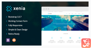 Xenia - Refined HTML 5 / CSS 3 Corporate Template