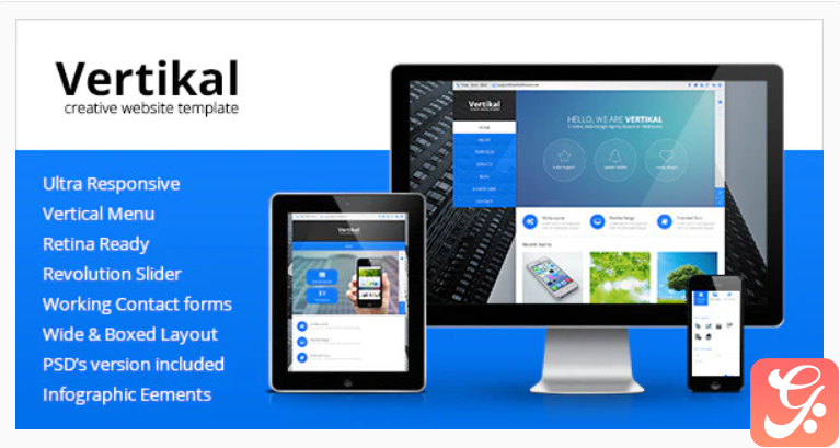 Vertikal - Multipurpose HTML5 Template